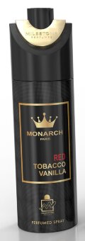 MileStone Monarch Red Tobacco Vanilla unisex Парфюмированный Дезодорант-спрей 200мл MileStone Monarch Red Tobacco Vanilla unisex Парфюмированный Дезодорант-спрей 200мл