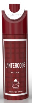MileStone L'Inter code Rouge woman Парфюмированный Дезодорант-спрей 200мл MileStone L'Inter code Rouge woman Парфюмированный Дезодорант-спрей 200мл