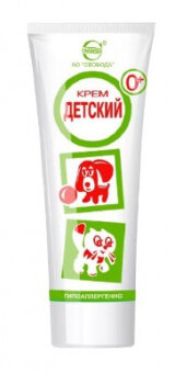 Крем Детский в ламинированой тубе 68г /Свобода/ Крем Детский в ламинированой тубе 68г /Свобода/