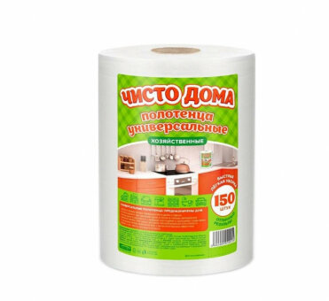 Чисто дома №150 полотенца в рулоне Чисто дома №150 полотенца в рулоне