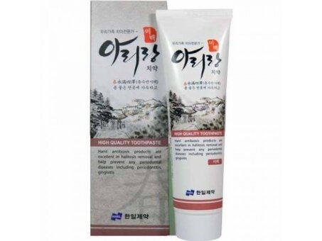 Зубная паста "Hanil" Arirang Whitening отбеливающая 150г Зубная паста "Hanil" Arirang Whitening отбеливающая 150г